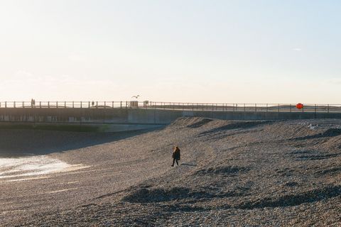Pier Light — Hastings, East Sussex