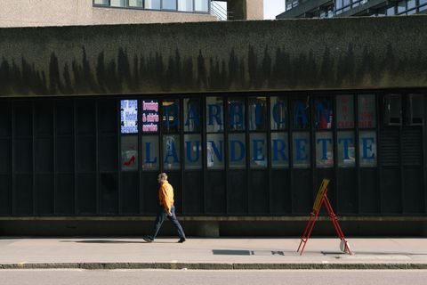 Barbican Launderette — Barbican Estate, London
